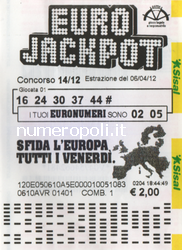 Numeropoli Eurojackpot Euro Jackpot Estrazioni Online 23 11 12 Superenalotto Europeo Di Oggi E Quote E Montepremi